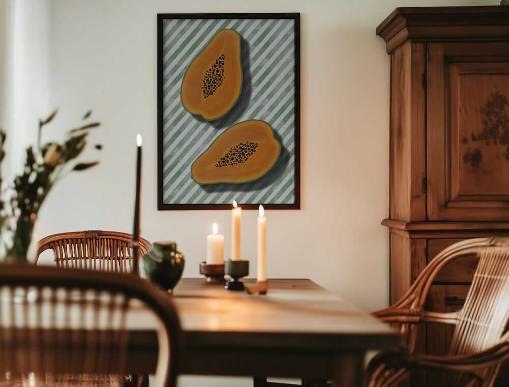 Papayas Poster