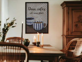 Two coffees please Poster