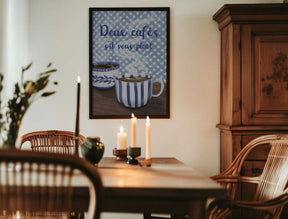 Two coffees please Poster