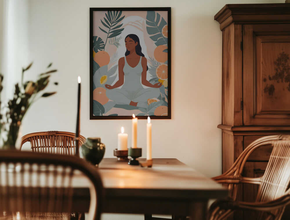 Citrus Meditation Poster