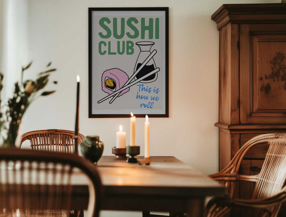 A3 Sushi Club 01.png Poster