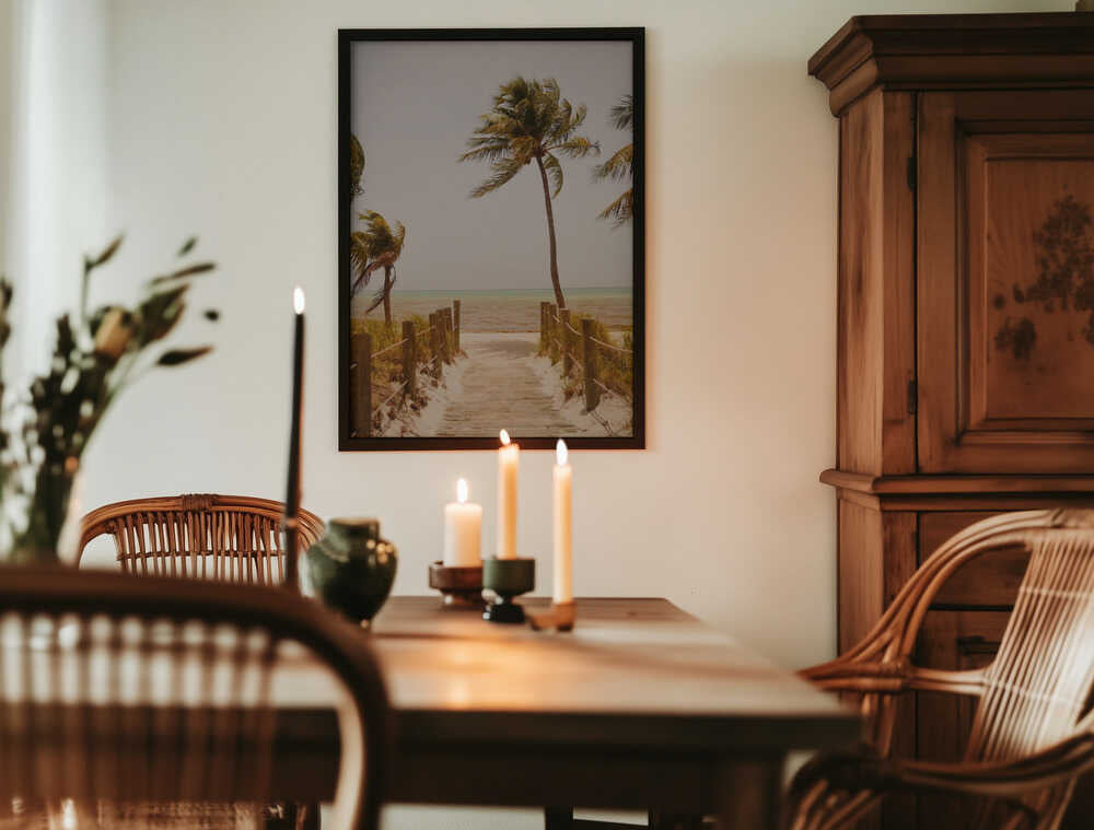 Tropical Paradise Vibes Poster