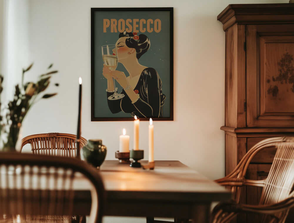Prosecco Elegance Poster