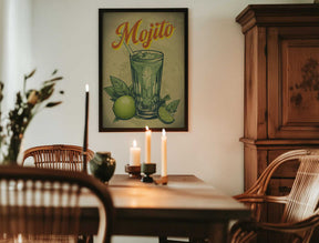 Lime Breeze Drink Poster