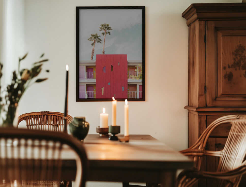 Palm Springs Colors Poster