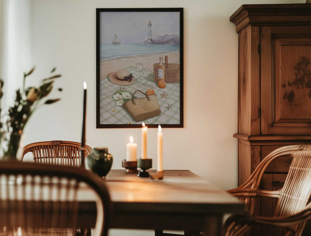 Holiday Beach Vibe Poster