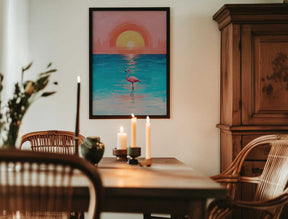 Just Vibin’ By the Sea Poster