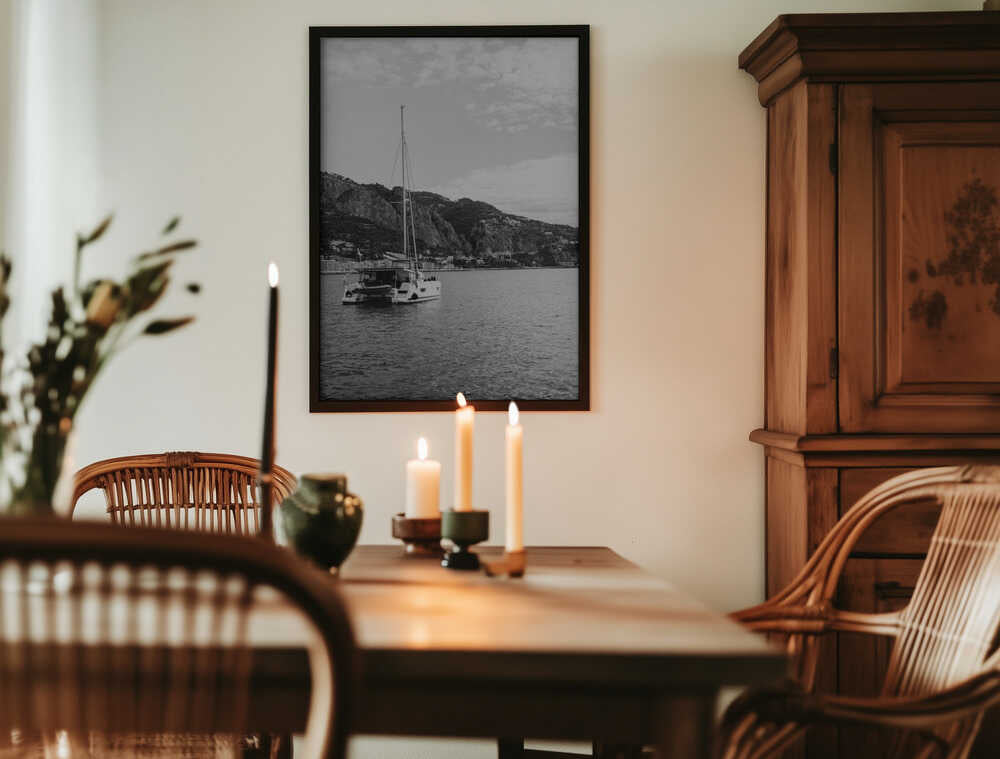 Sailing Cote d'Azur Poster