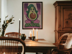 Glamorous Avocado Poster