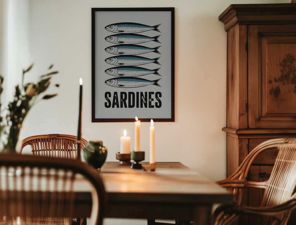 Sardine Parade Poster