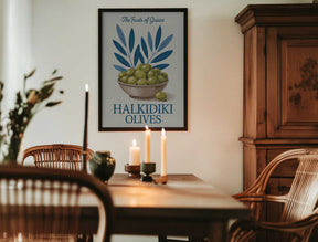 Halkidiki Olives Delight Poster