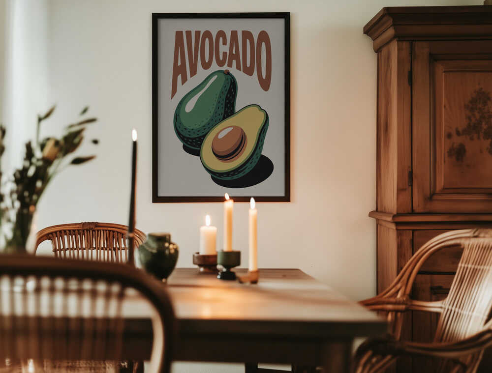Avocado Delight Poster