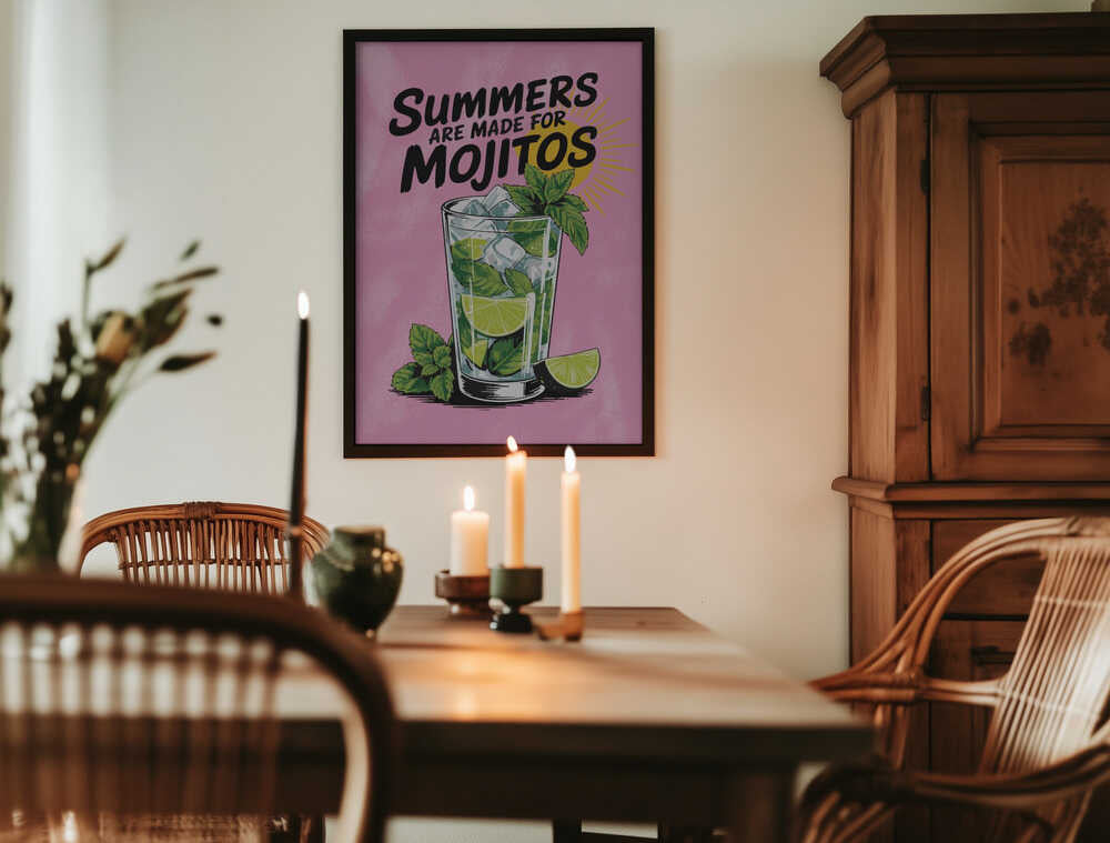Summer Mojito Poster