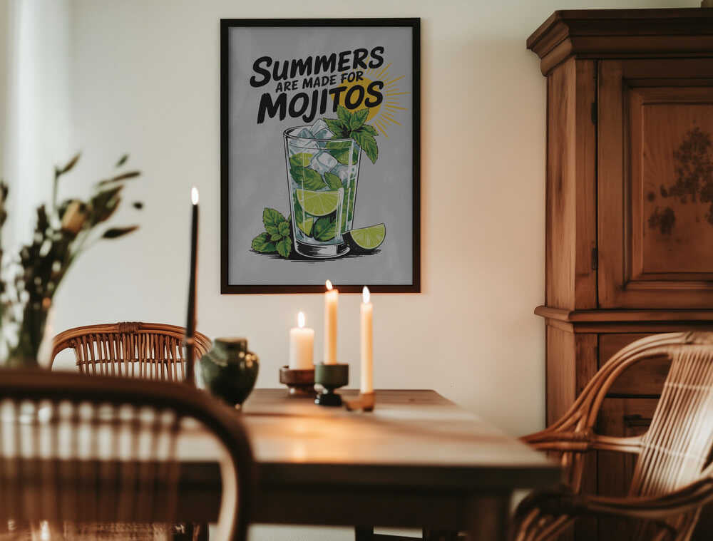 Summer Mojito Poster