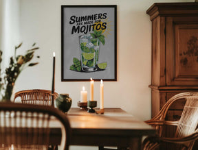 Summer Mojito Poster