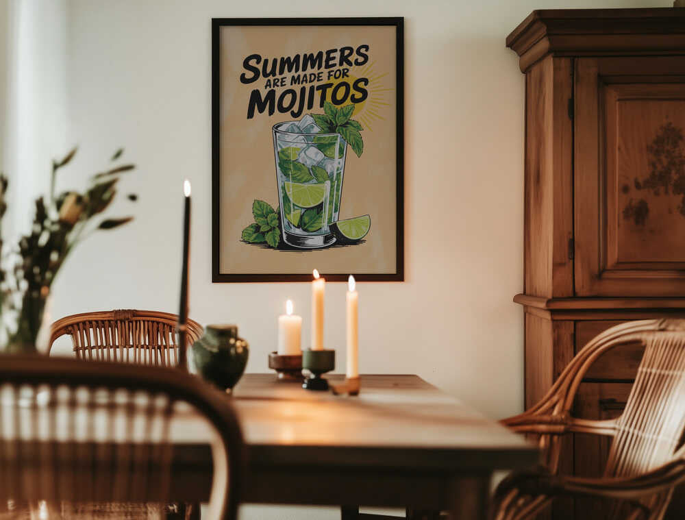 Summer Mojito Poster