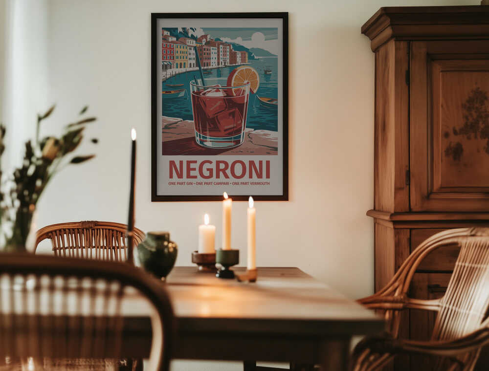 Negroni Vintage Poster