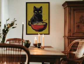 Noodle Cat No 1 Poster