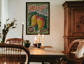 Mango Vintage Poster