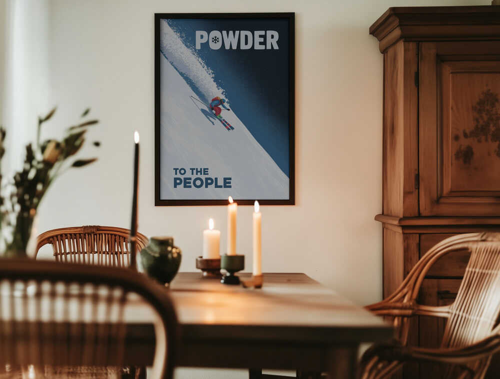 Powder To the People Poster