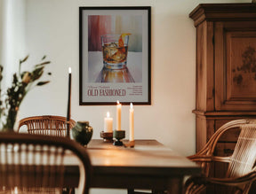 Classic Cocktails - Old Fashioned Poster