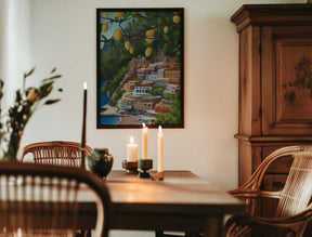 Lemon Coast Vistas Poster