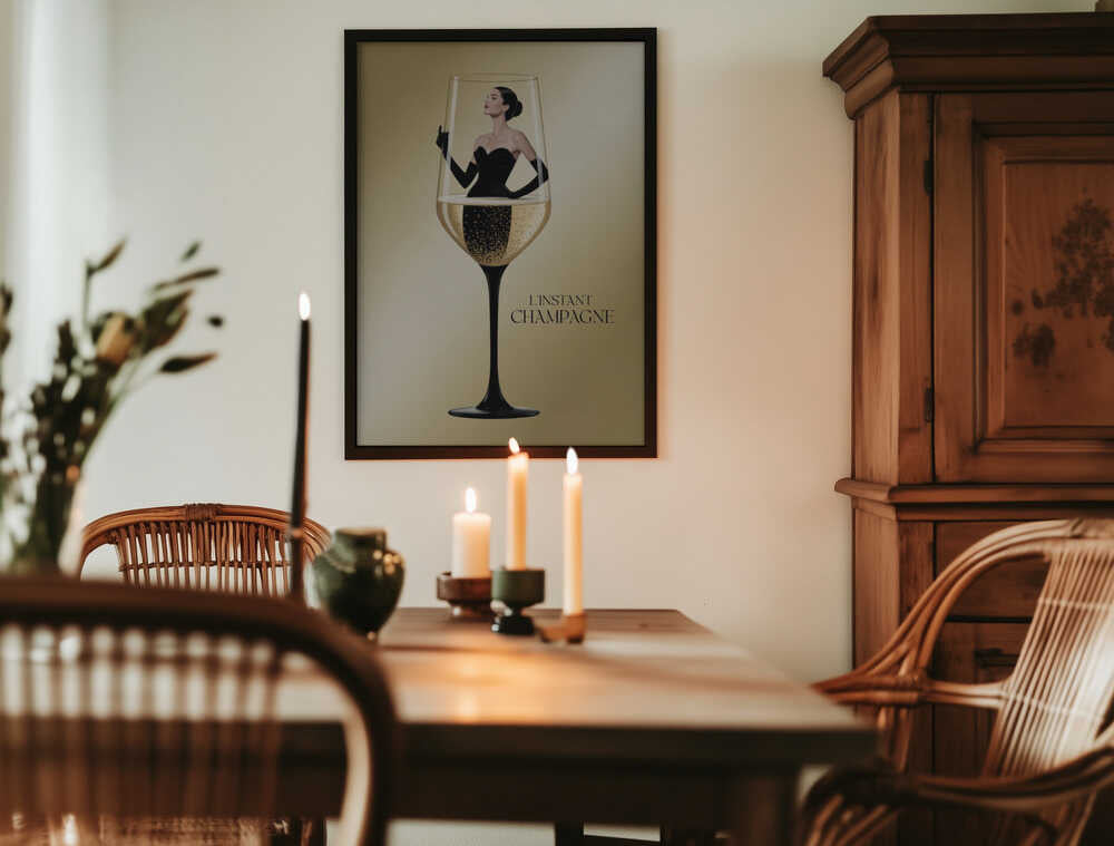 L'Instant Champagne Poster