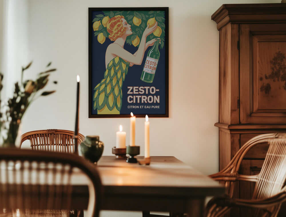 Zesto-Citron Poster