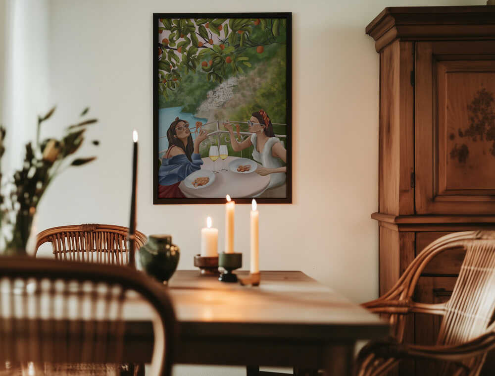 Tasting the Amalfi Breeze Poster