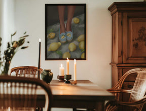 Lemon Steps Poster