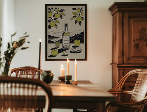 Calvados Bottle Poster