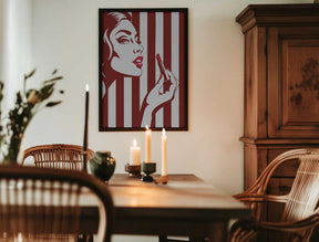 Put On Some Lipstick Poster