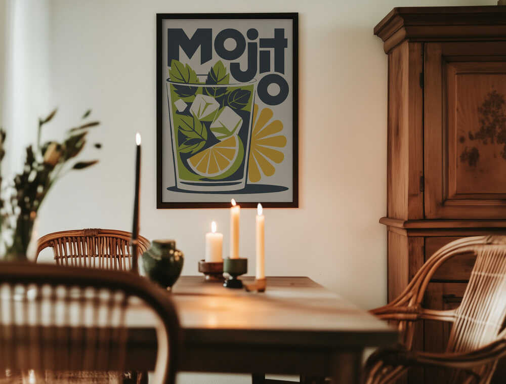 Sunny Mojito Poster
