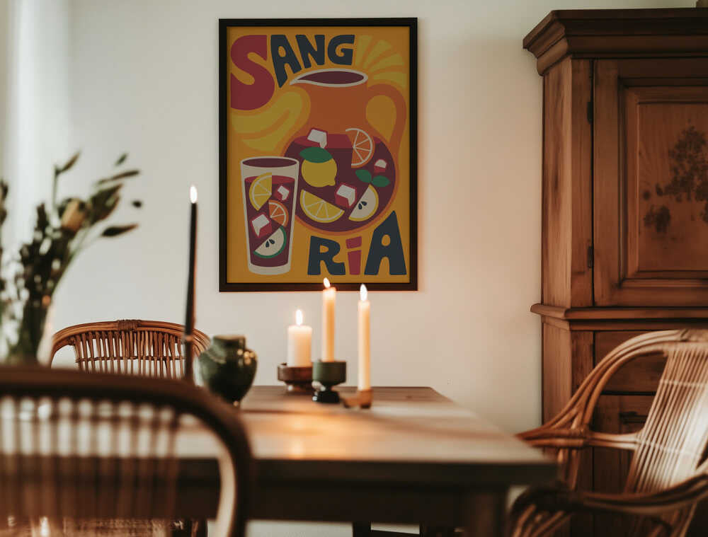 Sunny Sangria Poster