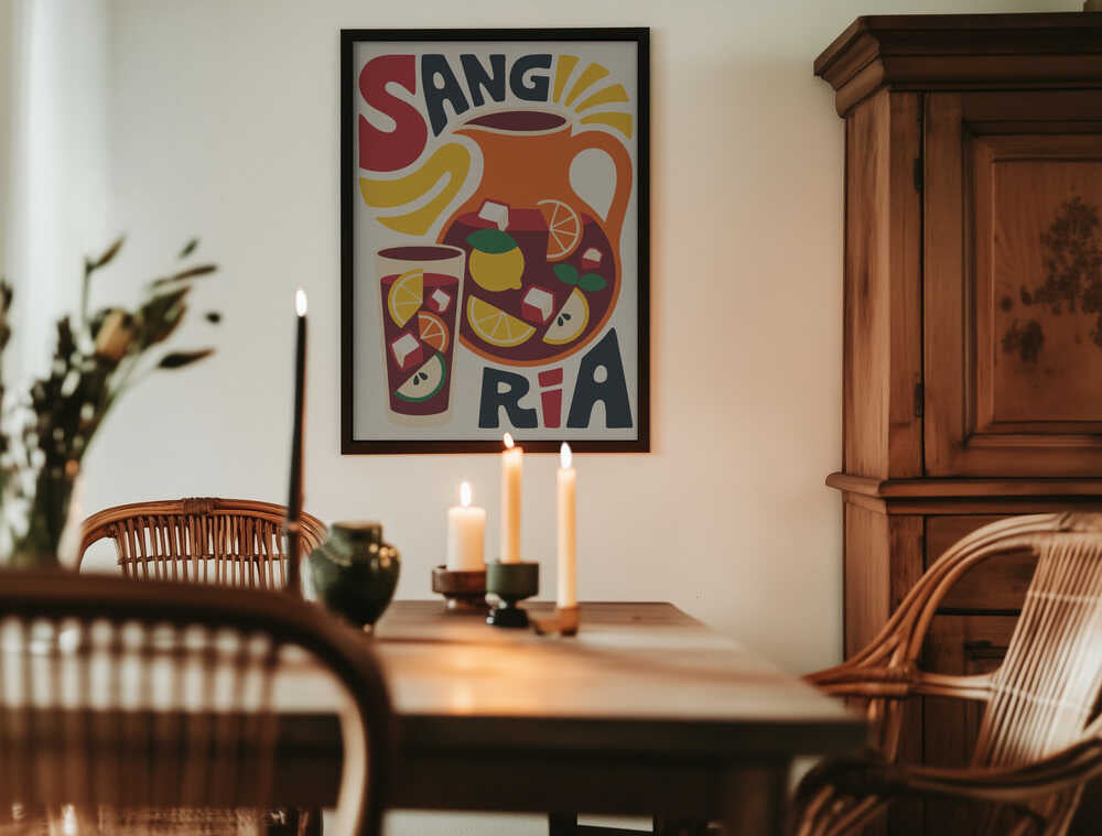 Sunny Sangria Poster