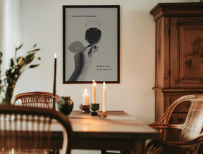 I Make Wine Disappear Poster