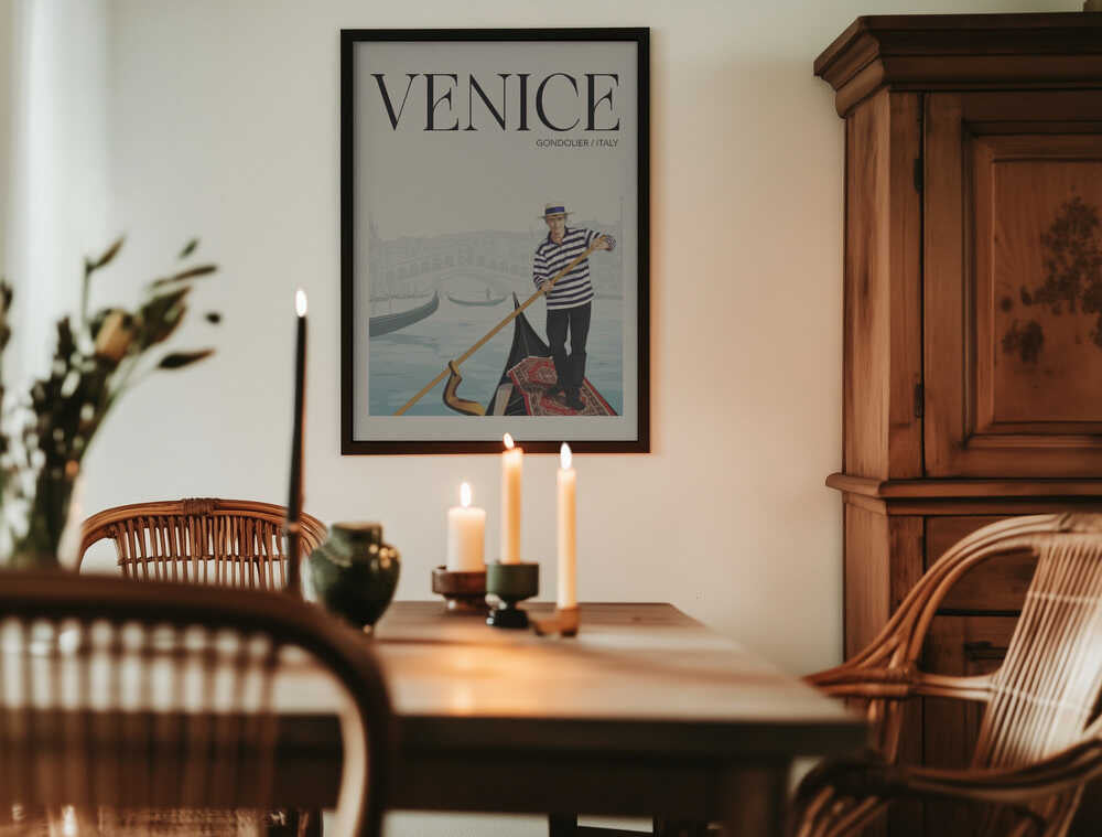Venice Travel Poster Poster
