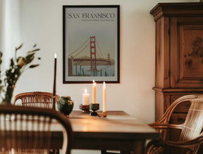 San Fransisco Travel Poster Poster