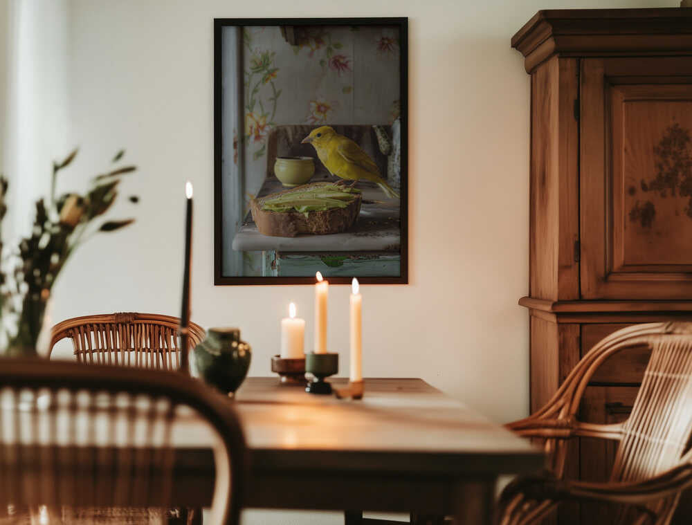 Avocado Breakfast Poster