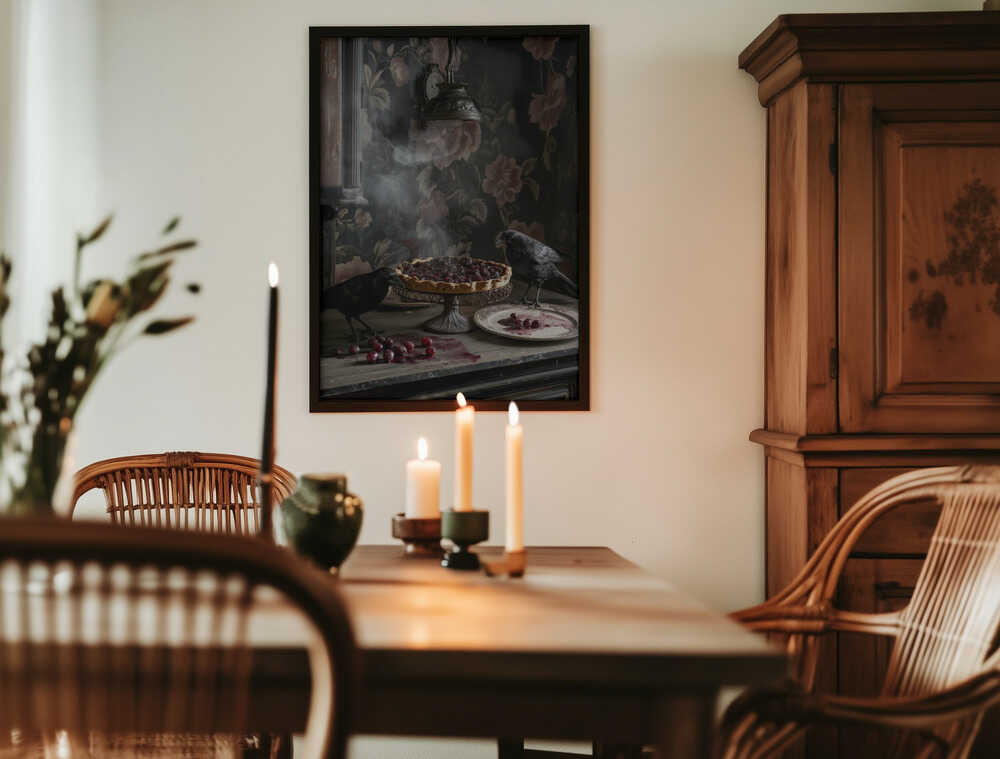 Cherry Pie Crow Poster