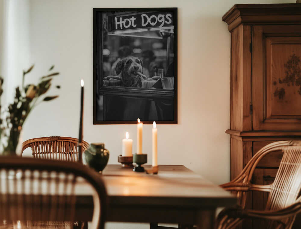 Hot Dog Dreams Poster