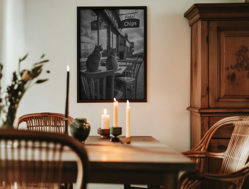 Fish & Chips Duo Poster