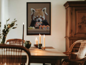 Red Panda Sushi Adventure Poster