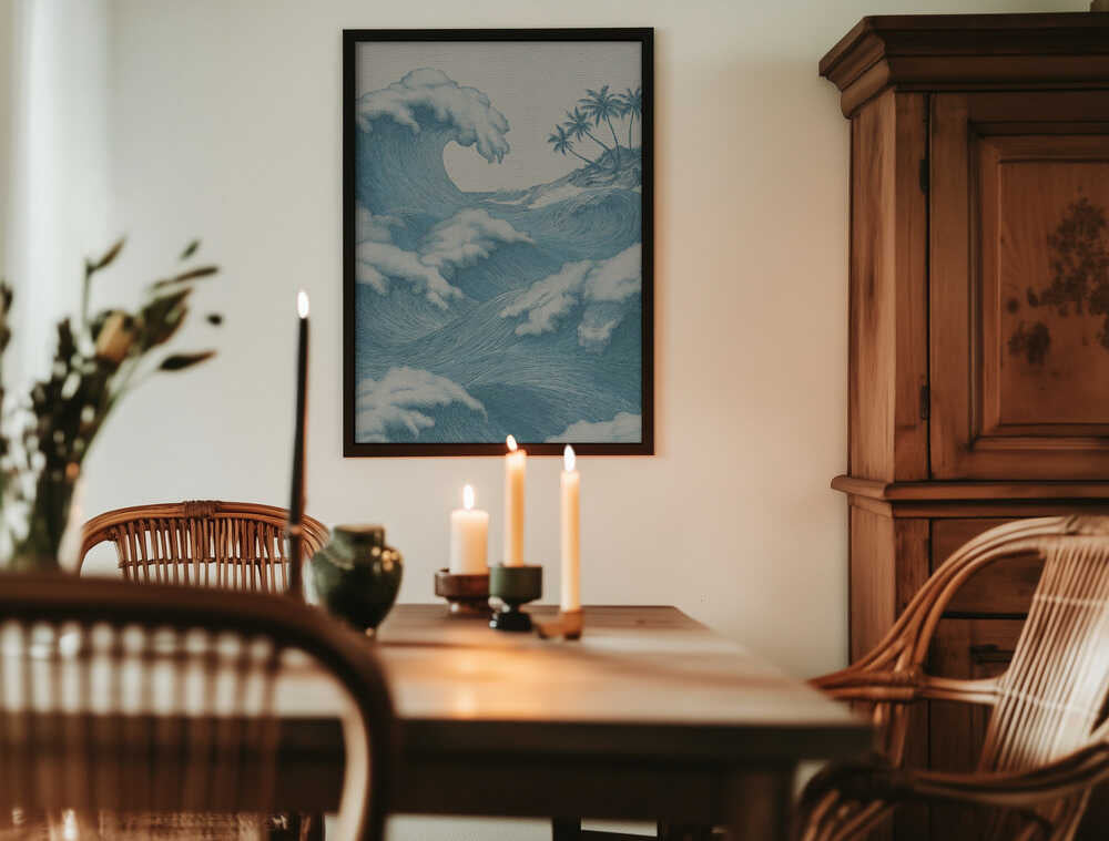 The Waves Poster
