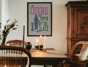 The Cocktail Club Poster