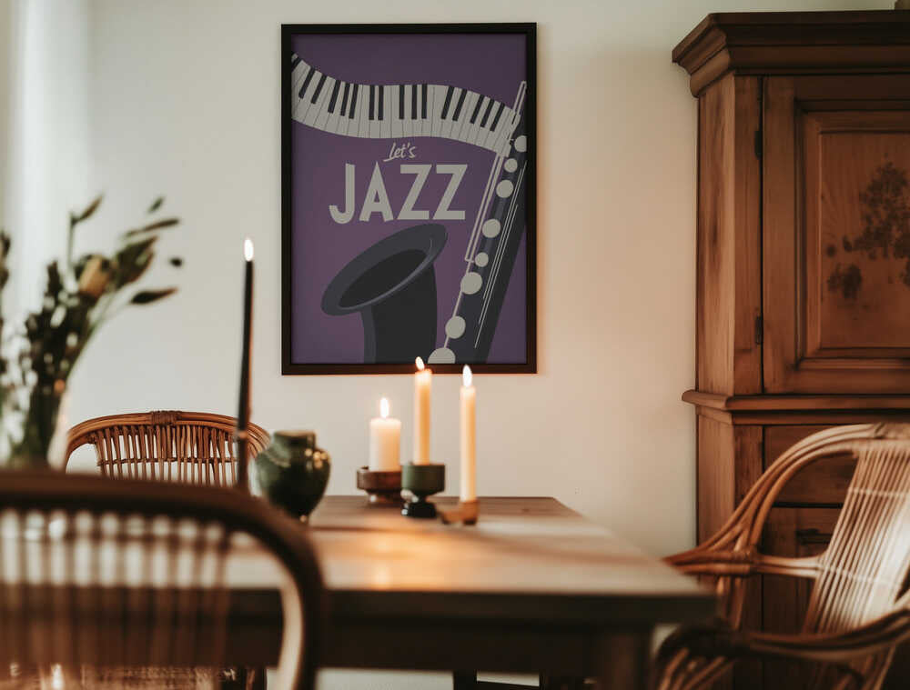 Let's Jazz Poster