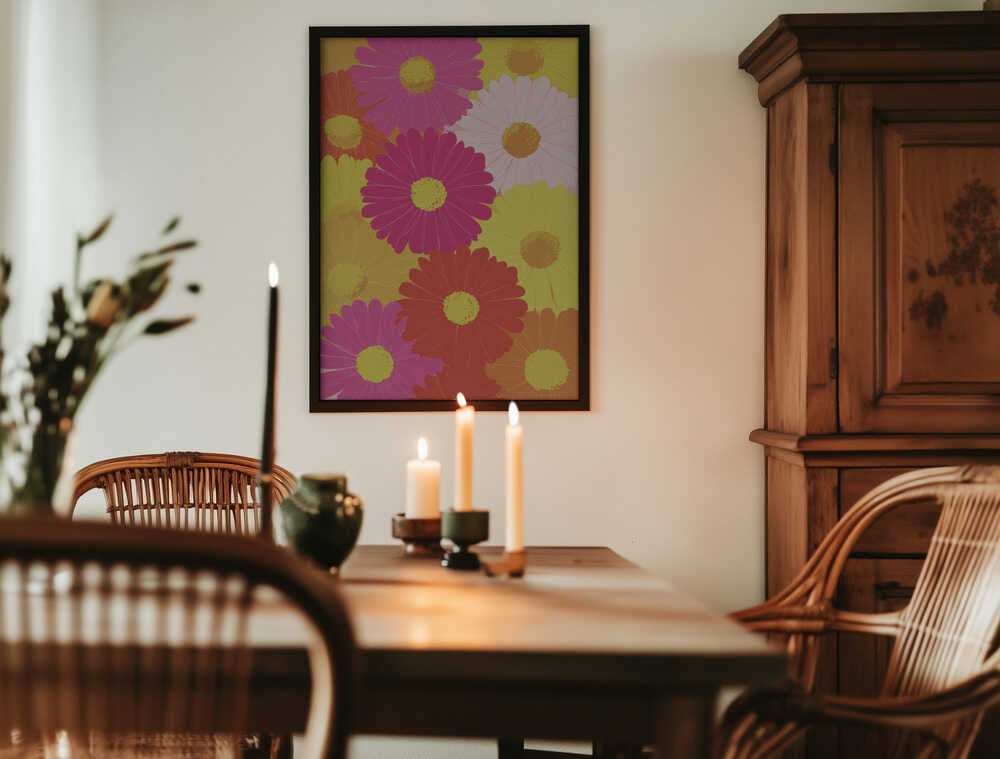 Flower Pop Poster