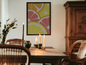 Citrus Slices Poster