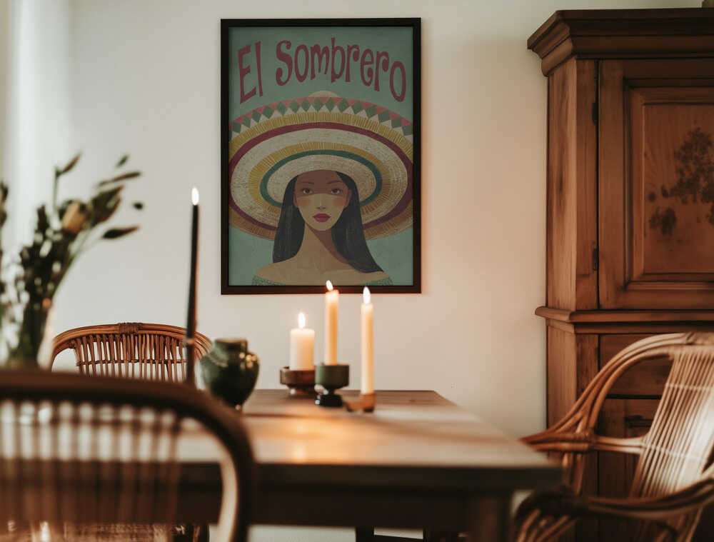 El Sombrero Poster