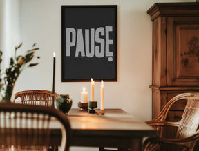 Pause Poster